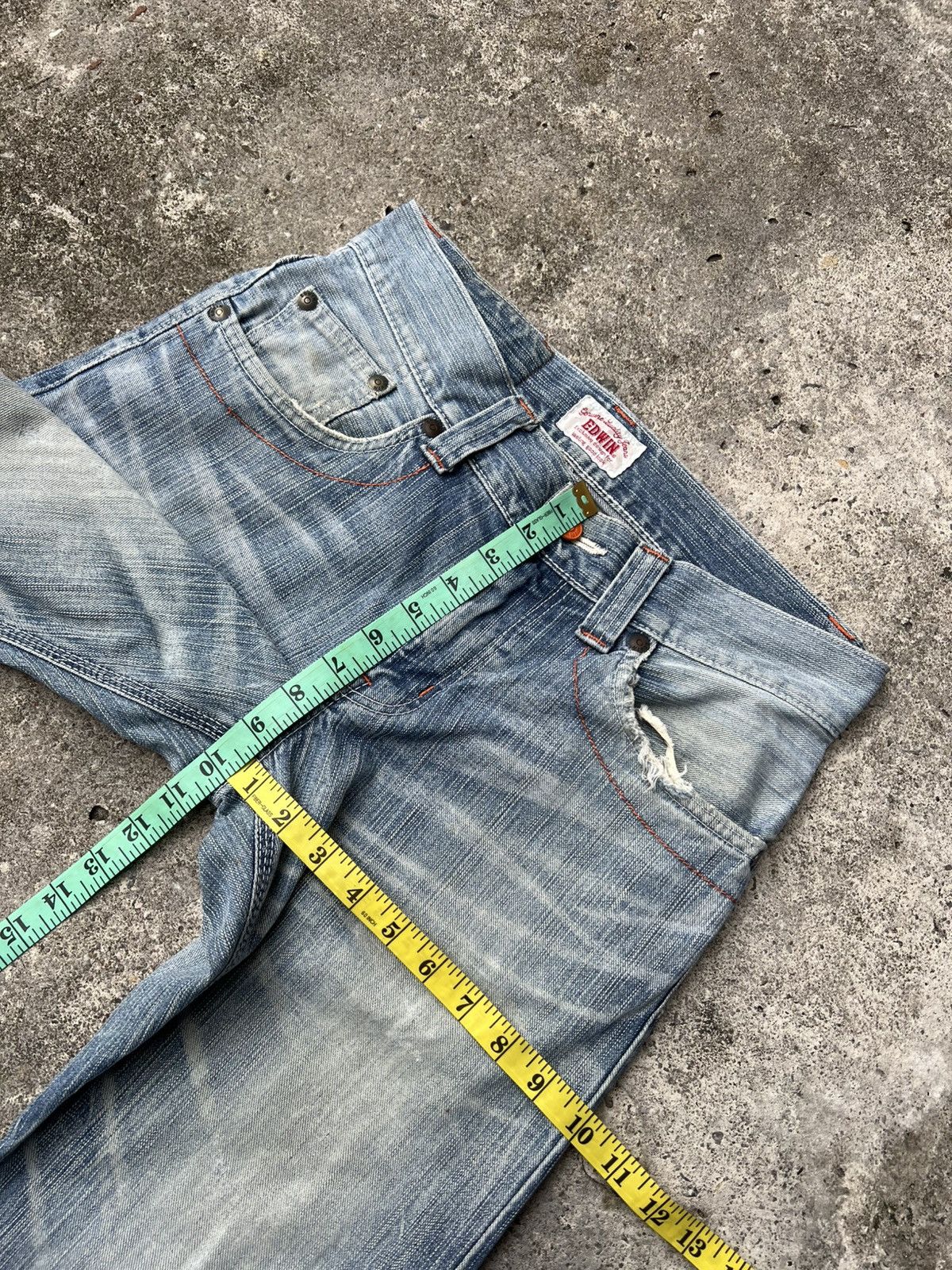 Edwin Vintage Edwin Exclusive Vintage Light Wash Jean Size US 31 - 5 Thumbnail