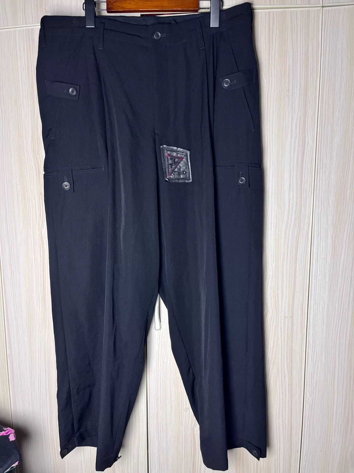 Yohji Yamamoto Yohji Yamamoto Stylish Black Pants Size US 28 / EU 44 - 1 Thumbnail