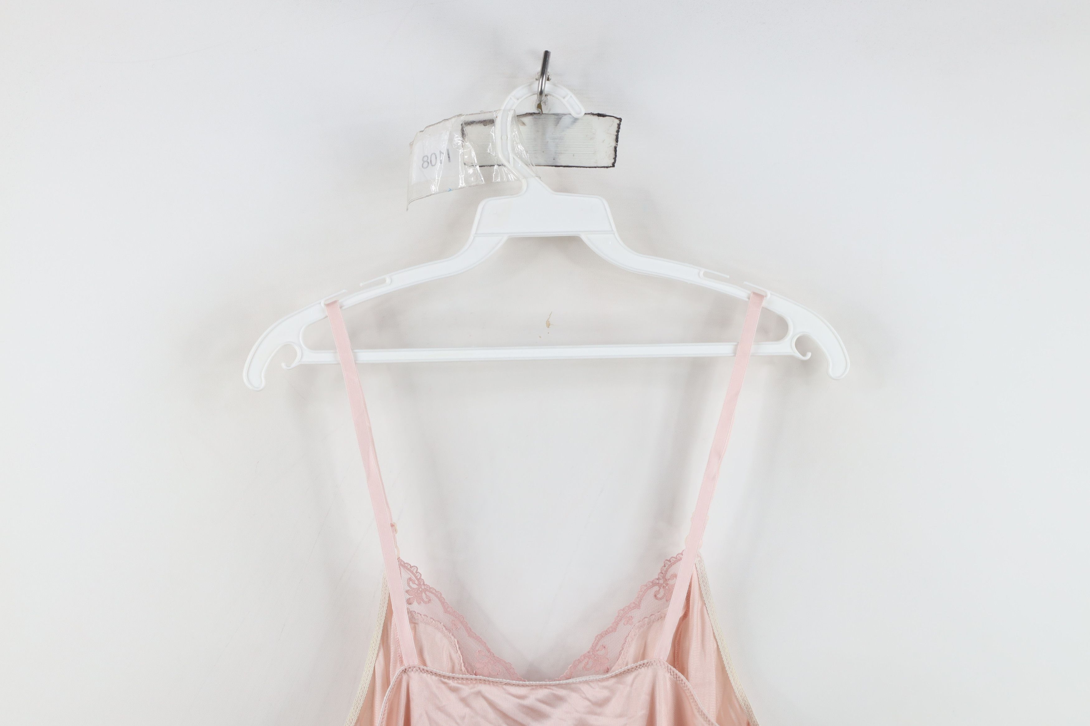 Vintage Vintage 70s Streetwear Fairy Silky Lace Cami Tank Top Shirt Size XS / US 0-2 / IT 36-38 - 10 Thumbnail