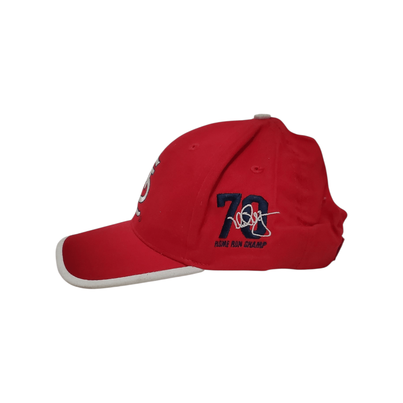 Vintage 90s St. Louis Cardinals Mark Mcgwire Strapback Hat Size ONE SIZE - 2 Thumbnail
