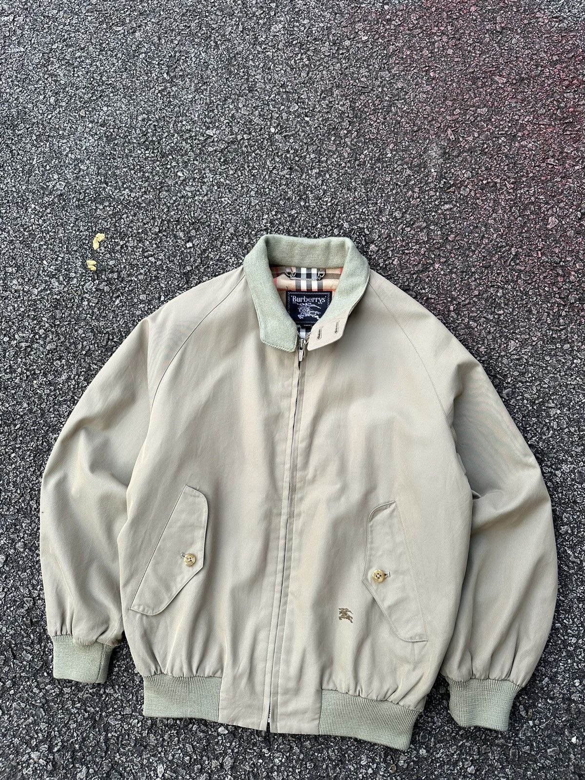 Burberry 👹Vintage Burberrys Prorsum Novacheck Lined Bomber Jacket Size US S / EU 44-46 / 1 - 7 Thumbnail