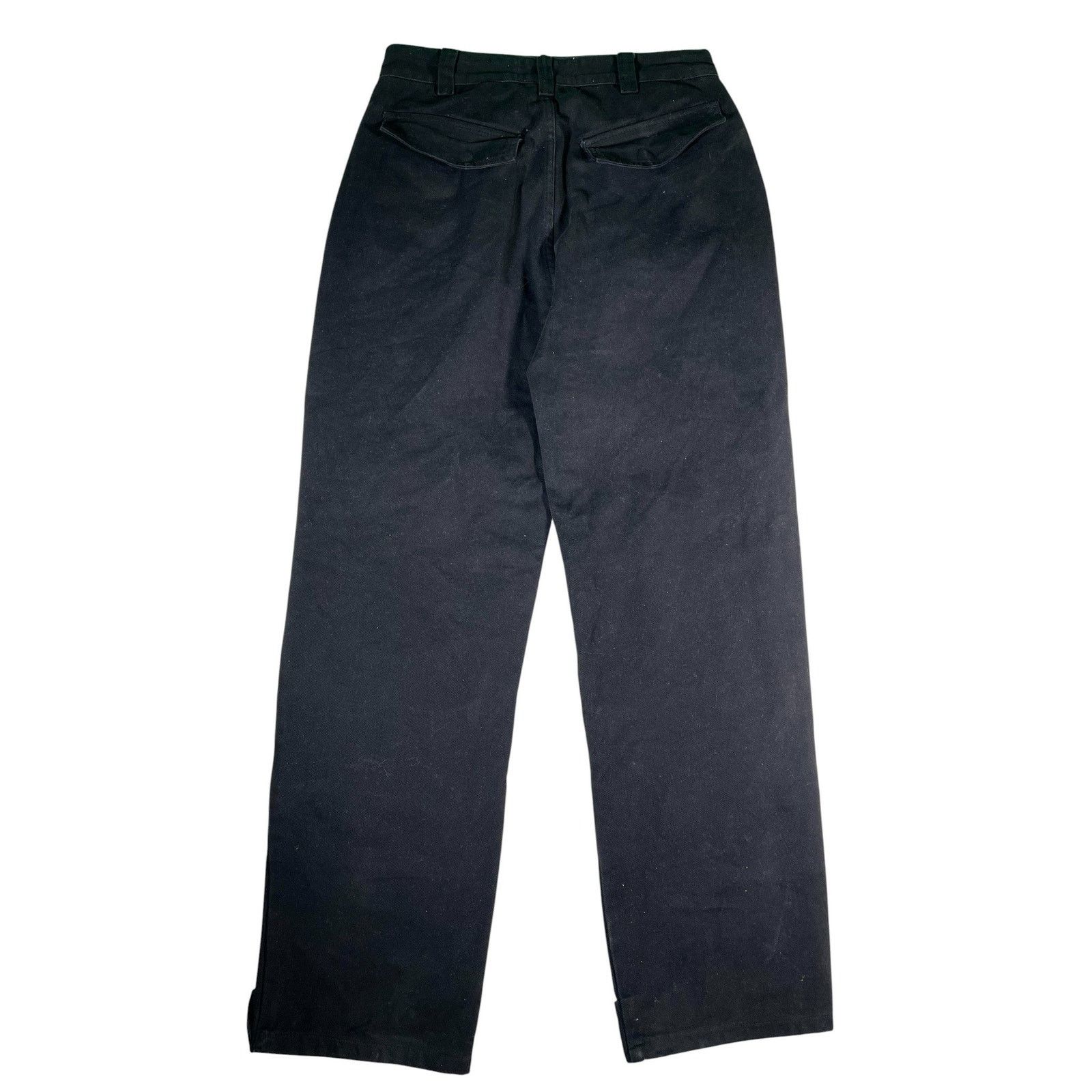 Vale Vale Black Black Cargo Pants Size US 32 / EU 48 - 2 Thumbnail