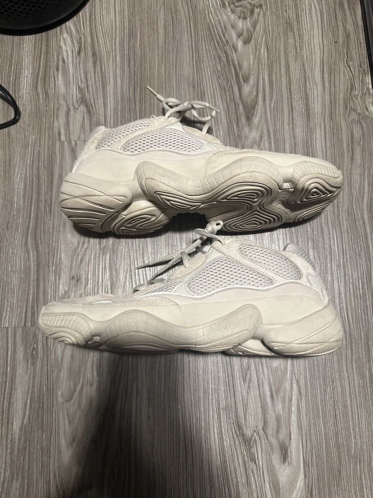 image of Adidas Yeezy 500 Blush Shoes in Beige, Men's (Size 11.5)