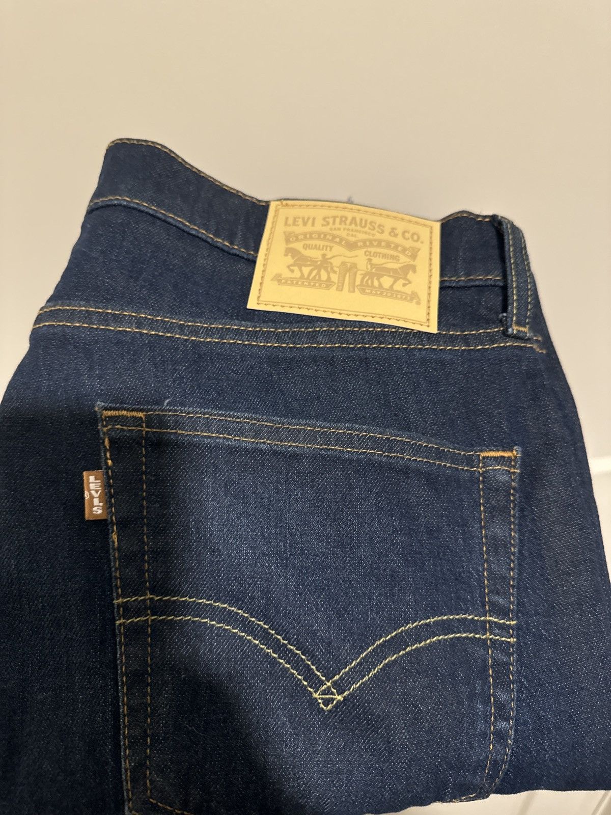 Levi's × Levi's Made & Crafted Levi 505 Dark Wash denim 1/1 Size US 34 / EU 50 - 3 Thumbnail