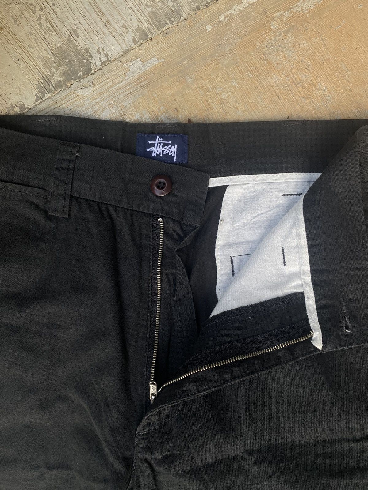 Stussy Stussy Houndstooth trouser pants Size US 29 - 9 Thumbnail