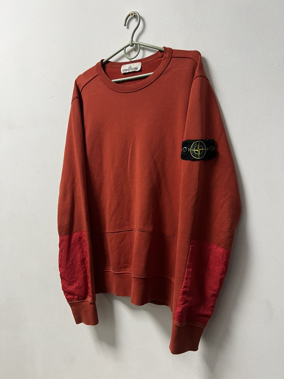 Stone Island Stone Island Sweatshirt Red Nylon Size US S / EU 44-46 / 1 - 2 Thumbnail