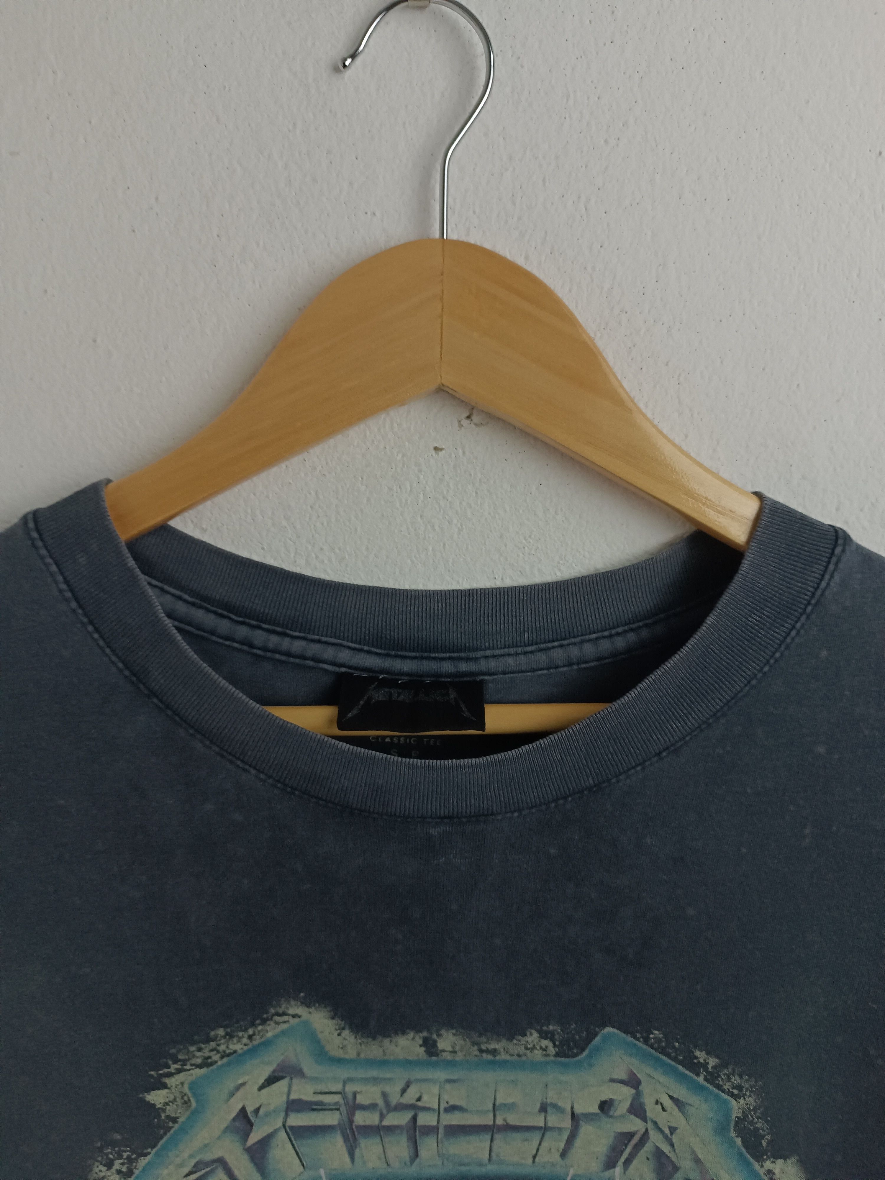 Vintage VINTAGE FADED METALLICA RIDE THE LIGHTNING TEE Size US M / EU 48-50 / 2 - 8 Thumbnail