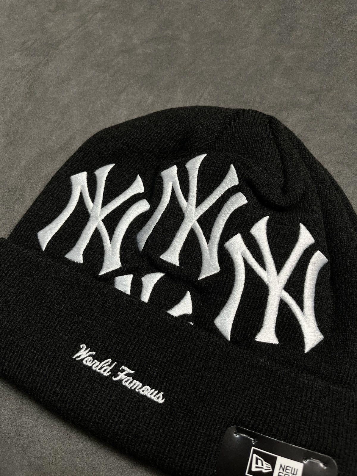 MLB × Supreme Rare FW21 Supreme New York Yankees New Era Box Logo Beanie Size ONE SIZE - 2 Thumbnail