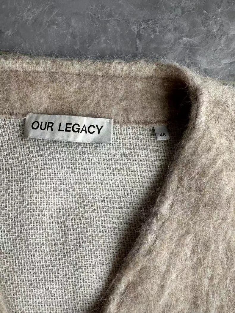 Our Legacy Our Legacy size48 Camel color horsehair sweater Size US M / EU 48-50 / 2 - 3 Thumbnail