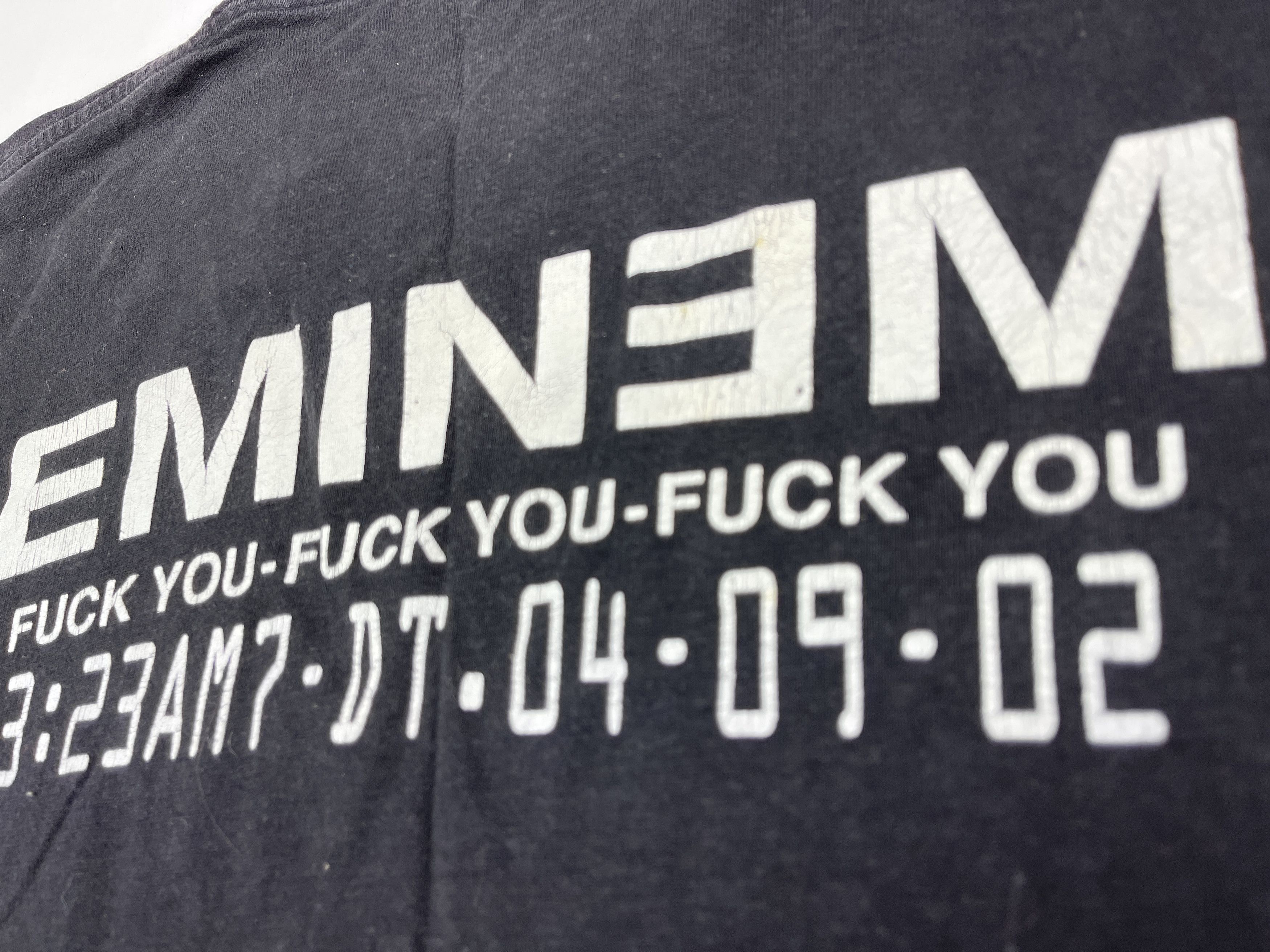 Eminem × Rap Tees × Vintage Eminem t-shirt, 2002, D12, 2000s, Marshall Mathers, 90s, M Size US M / EU 48-50 / 2 - 10 Thumbnail