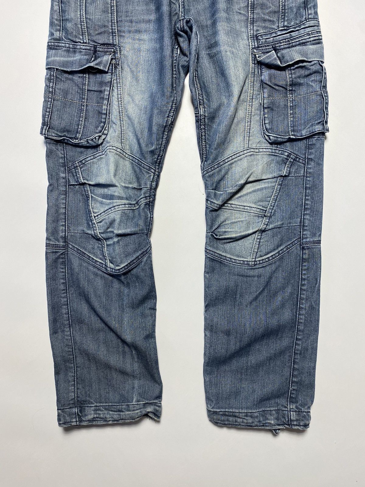 Vintage Vintage Y2k Police cargo jeans Kanye West style size 30 Size US 30 / EU 46 - 13 Thumbnail