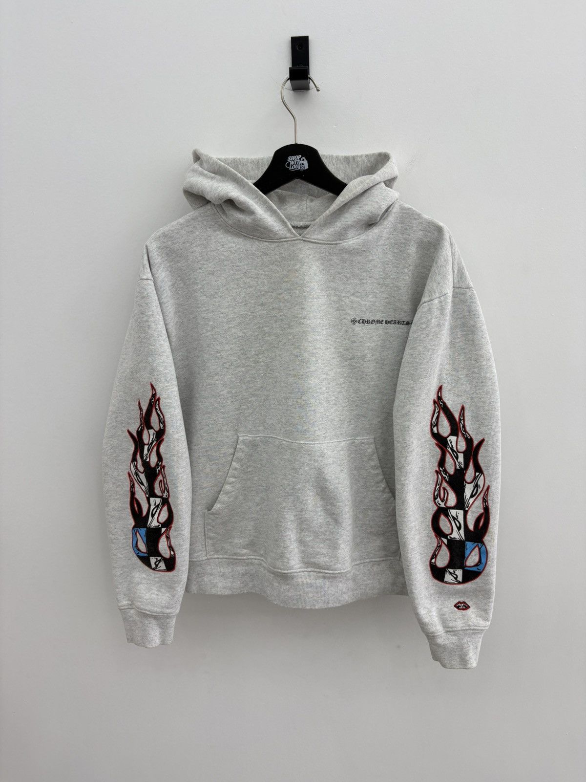 Chrome Hearts Chrome Hearts Matty Boy Brain Grey Hoodie (PreOwned