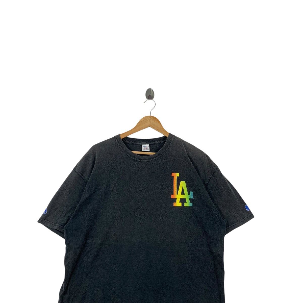 MLB MLB MAJESTIC ATHLETIC LA Los Angles Logo Tee Shirt Top Size US XXL / EU 58 / 5 - 2 Thumbnail