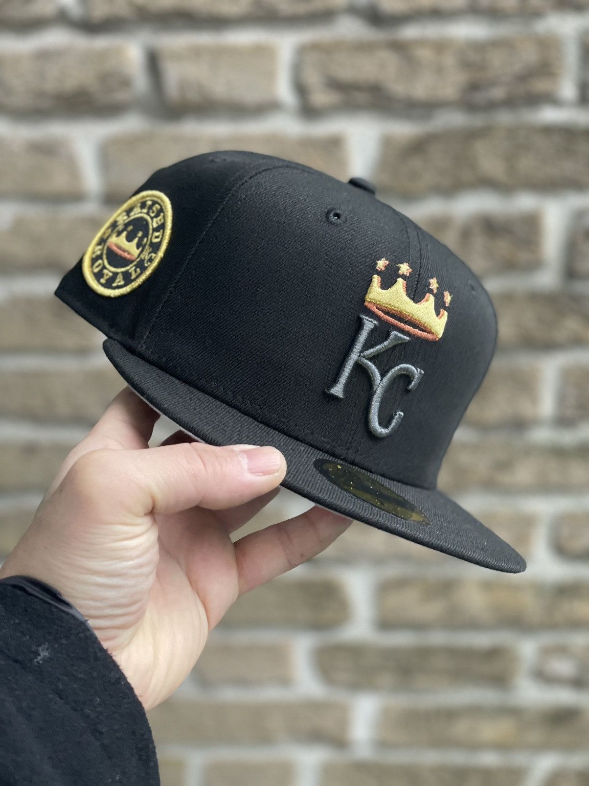 New Era × Topperz New Era 59fifty Kansas City Royals size 7 1/4 Size ONE SIZE - 1 Thumbnail