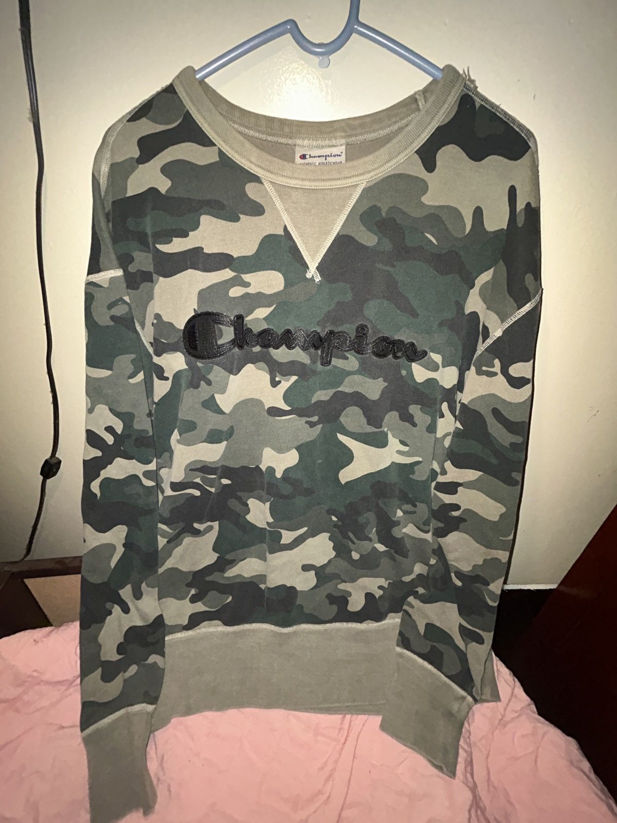 Champion Camo Champion Long Sleeve Size US XL / EU 56 / 4 - 1 Thumbnail