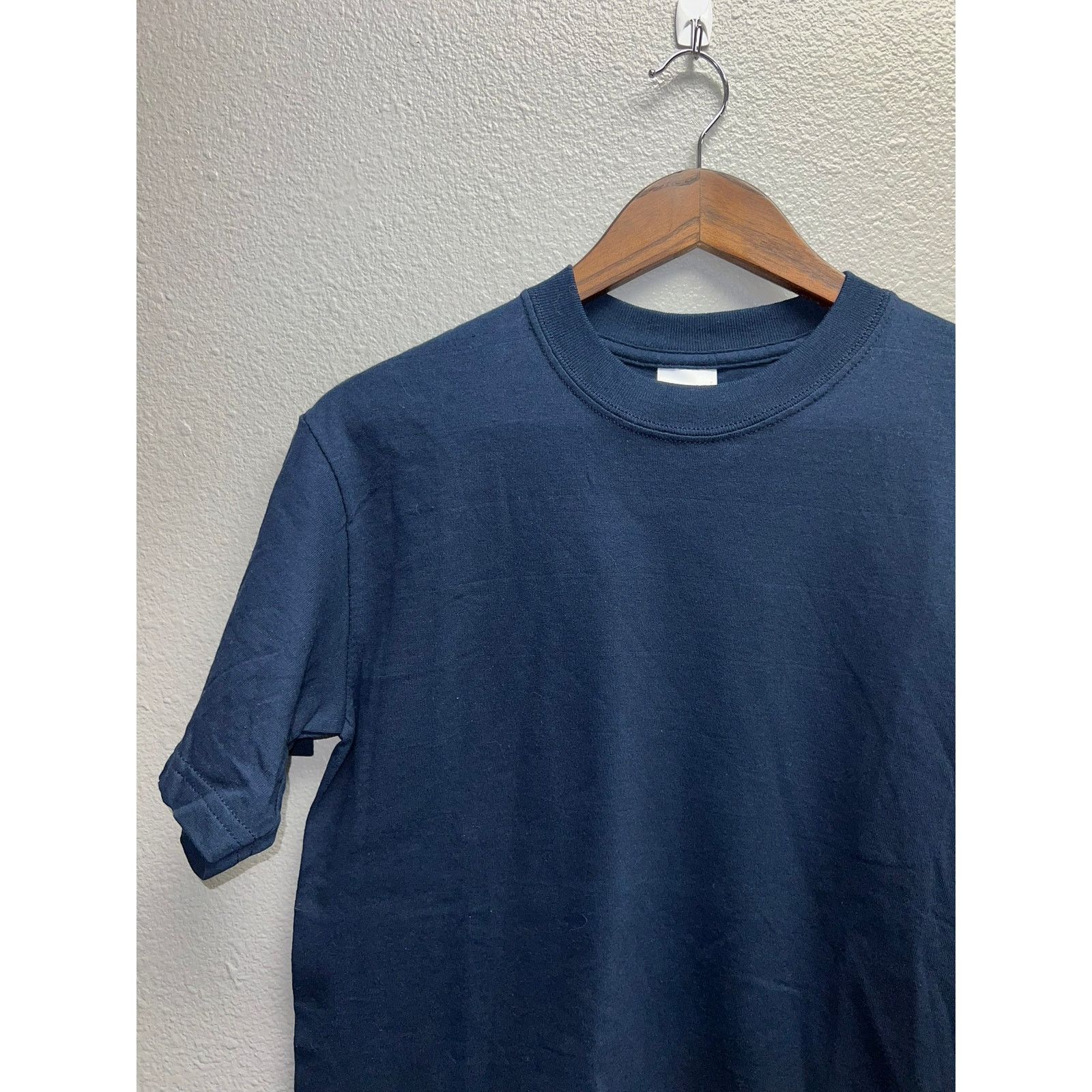 Gildan Y2K Gildan Heavy Weight Cotton Blue Shirt Tee 2000s S Small Size US S / EU 44-46 / 1 - 3 Thumbnail