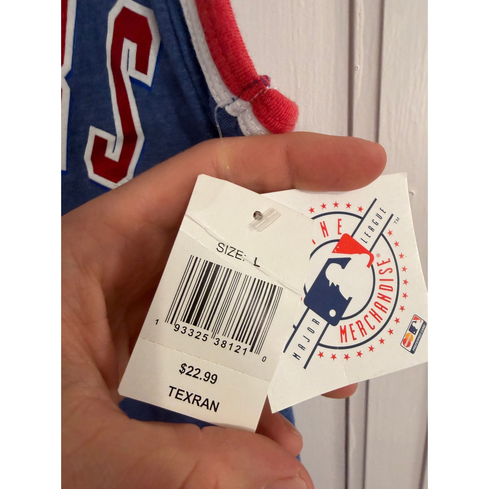 MLB NWT Texas Rangers Women's Tank Top Size Large Size L / US 10 / IT 46 - 5 Thumbnail