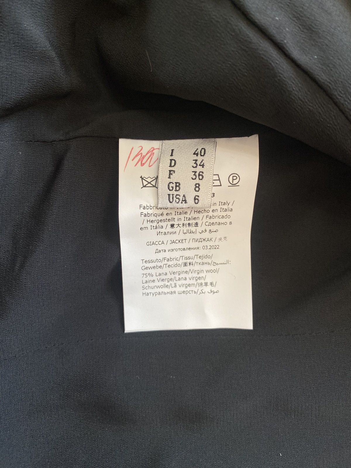 Moschino Moschino Couture Black Wool Military Band Napoleon Jacket Size XS / US 0-2 / IT 36-38 - 9 Thumbnail