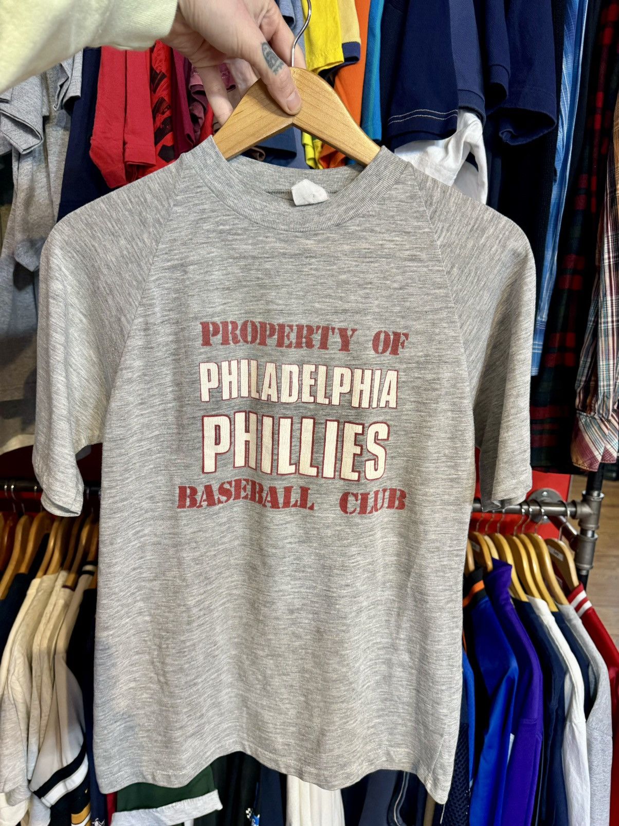 MLB × Vintage 1980’s Vintage Philadelphia Phillies MLB T-Shirt Size US M / EU 48-50 / 2 - 4 Thumbnail