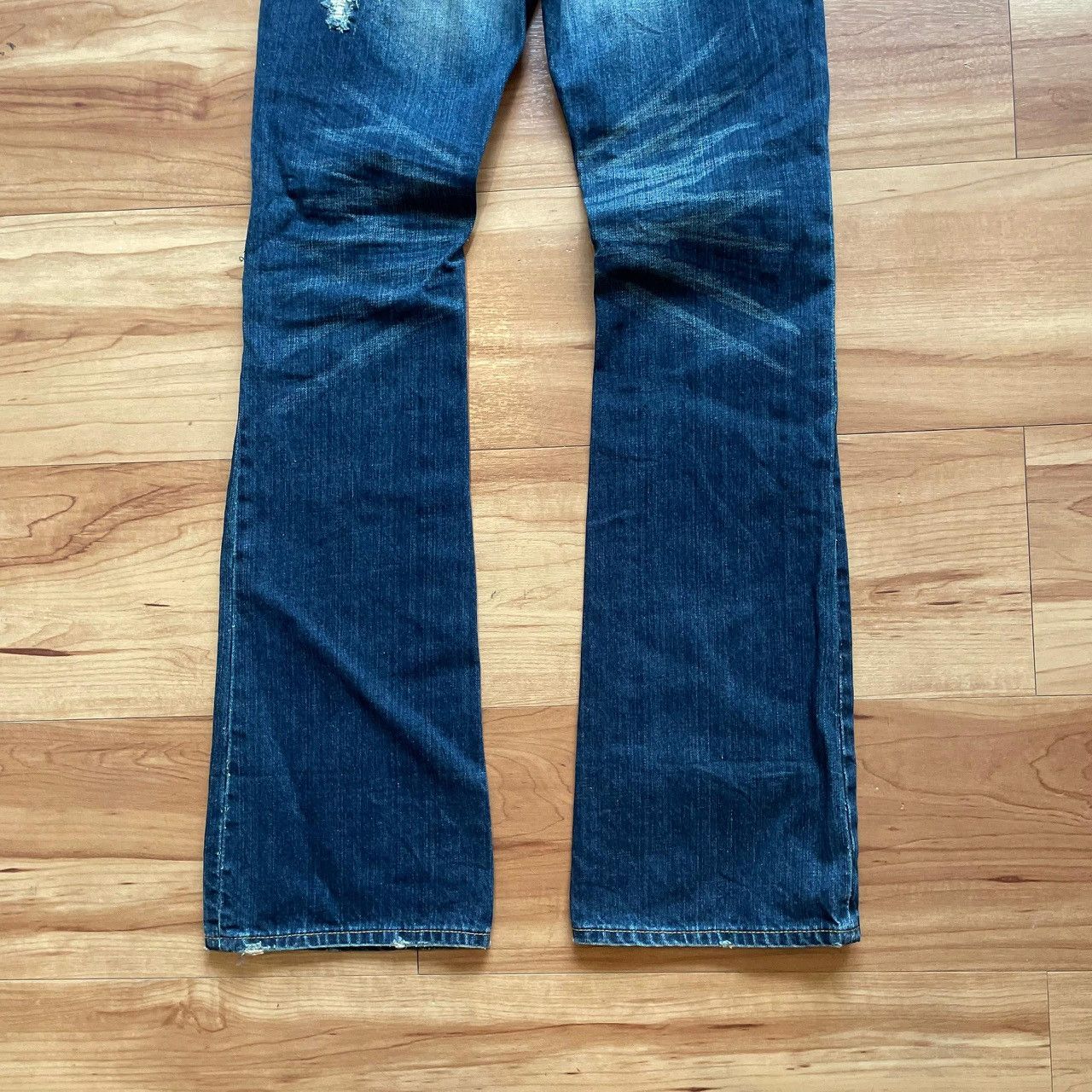 GOSTAR DE FUGA Vintage Distress Fuga Flare Jeans Size US 29 - 6 Thumbnail