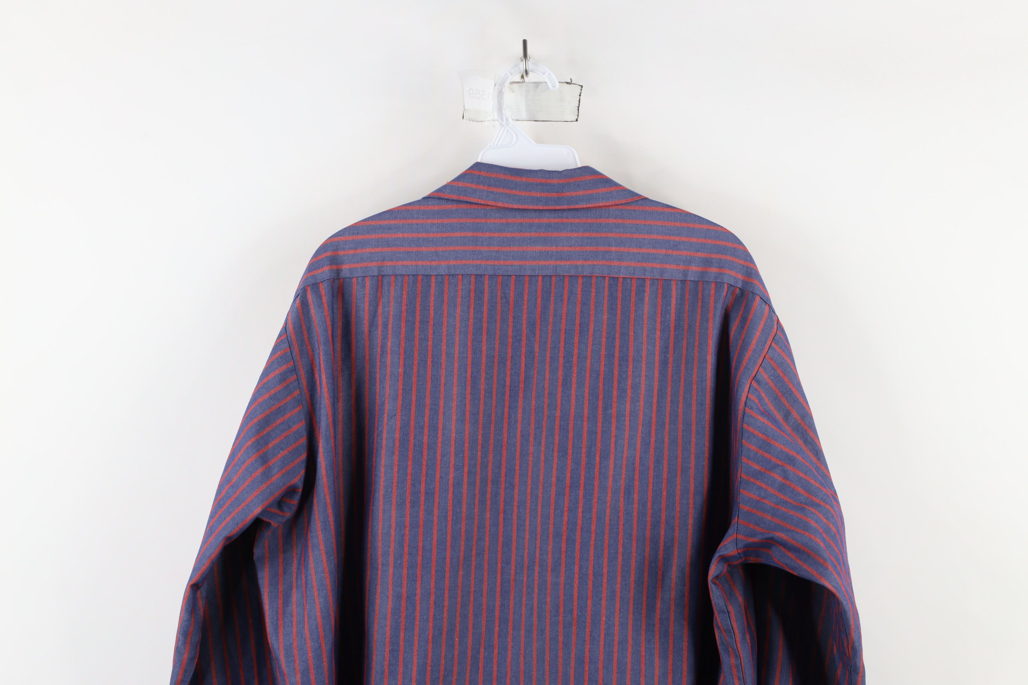 Vintage Vintage 90s Streetwear Workwear Mechanic Button Shirt Size US L / EU 52-54 / 3 - 13 Thumbnail