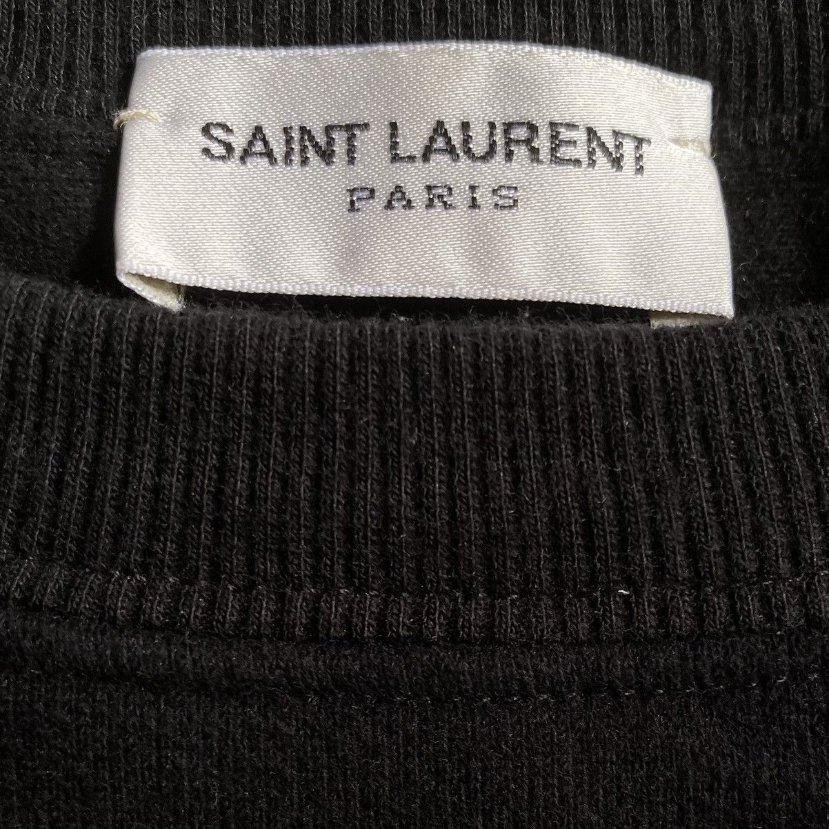 Saint Laurent Paris SLP Logo Raglan Sweater Size S / US 4 / IT 40 - 7 Thumbnail