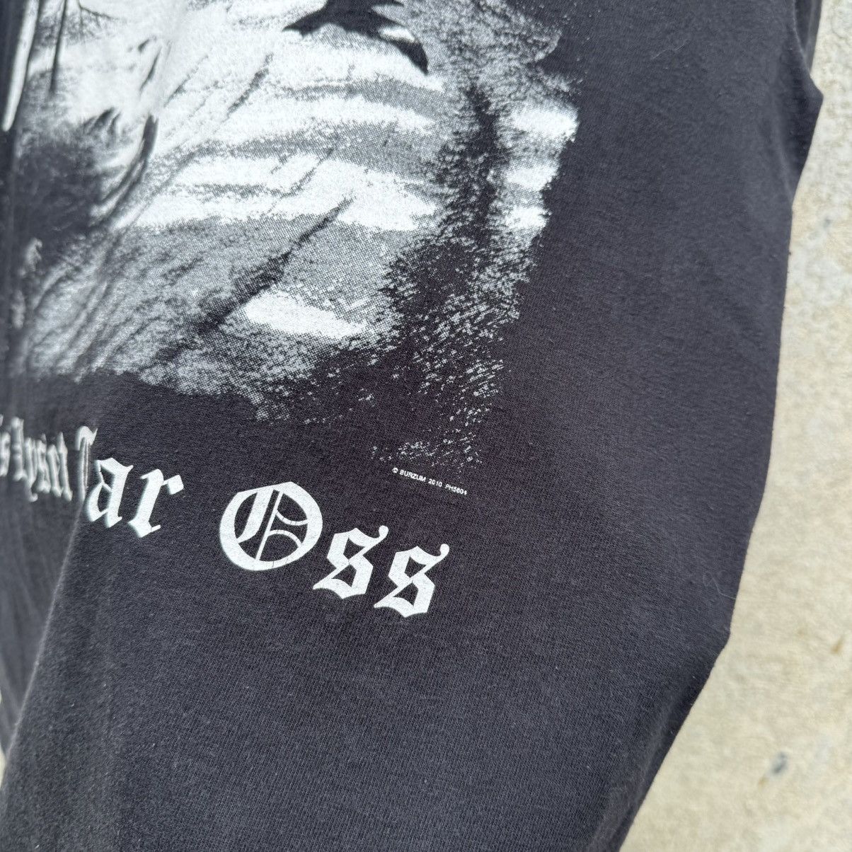 Band Tees 00s Burzum Hvis Lyset Tar Oss Dark Metal Tee Cradle of Filth Size US M / EU 48-50 / 2 - 3 Thumbnail