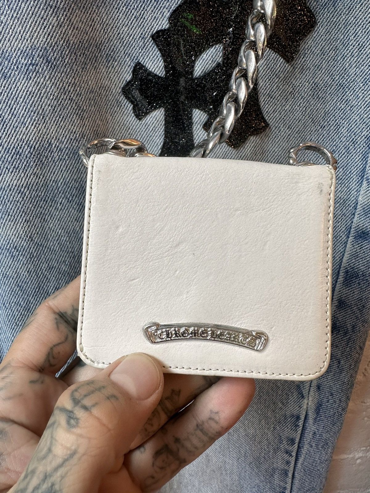 Chrome Hearts CHROME HEARTS CROSS WALLET & WALLET CHAIN Size ONE SIZE - 9 Thumbnail