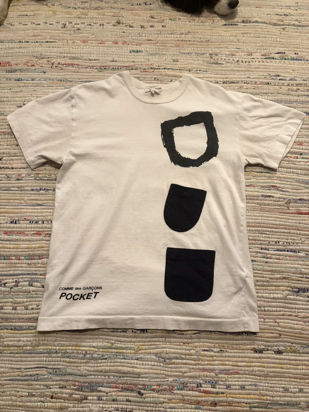 Bape × Comme des Garcons BAPE X CDG Osaka Pocket Tee White | Grailed