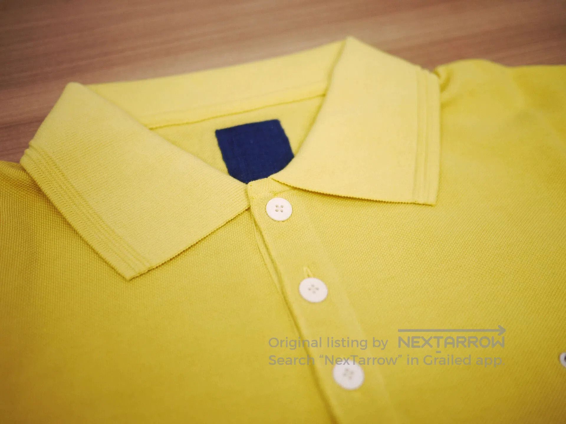 Visvim Yellow Short Sleeve Polo Shirt. Size US S / EU 44-46 / 1 - 5 Thumbnail
