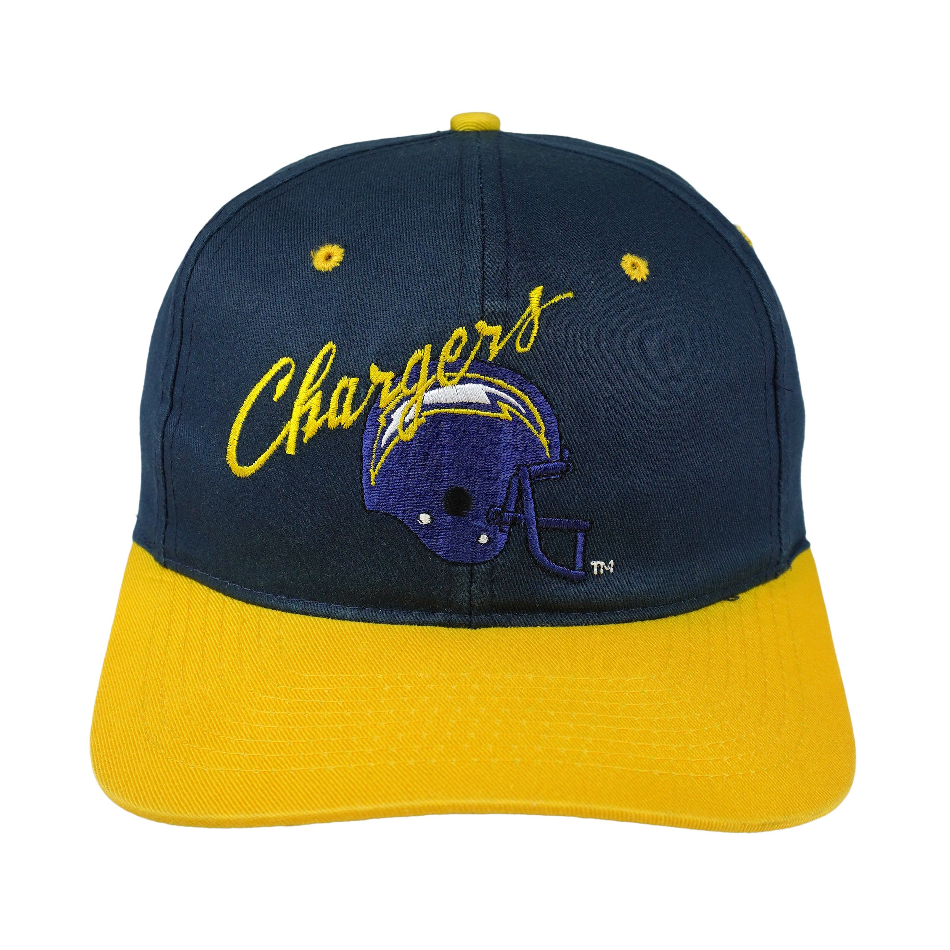 NFL San Diego Chargers Embroidered Snapback Hat 1990s Size ONE SIZE - 1 Thumbnail