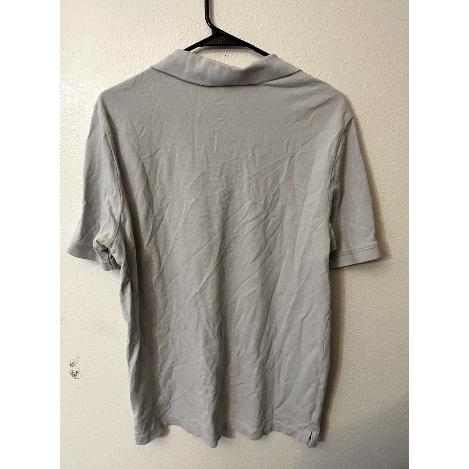 H&M H&M Gray Polo Shirt Men’s Regular Fit Short Sleeve Size M Casual 100% Cotton Size US M / EU 48-50 / 2 - 2 Thumbnail