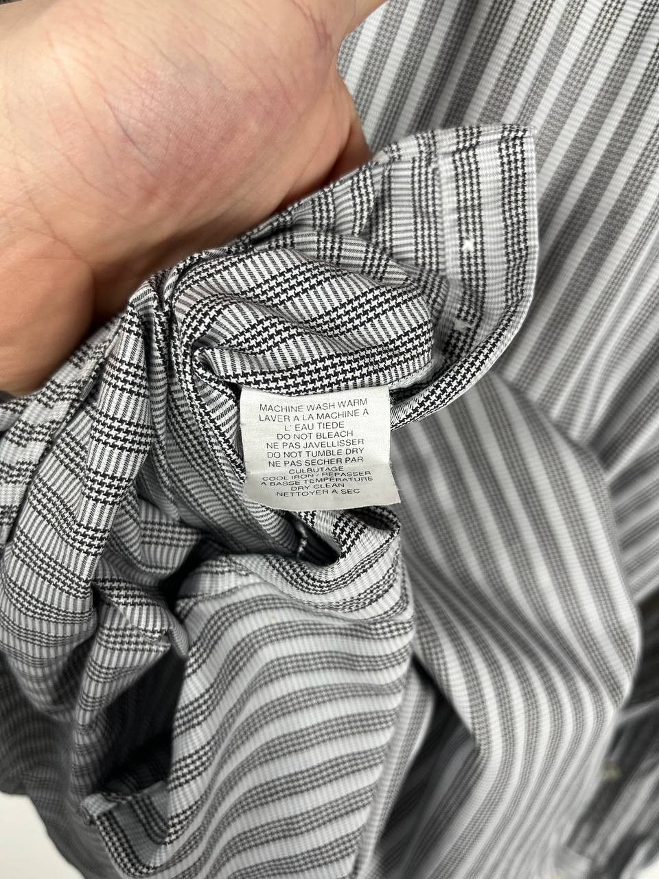 Etro ETRO Milano Men's Striped 100% Cotton Shirt Made in Italy Size US XXL / EU 58 / 5 - 7 Thumbnail