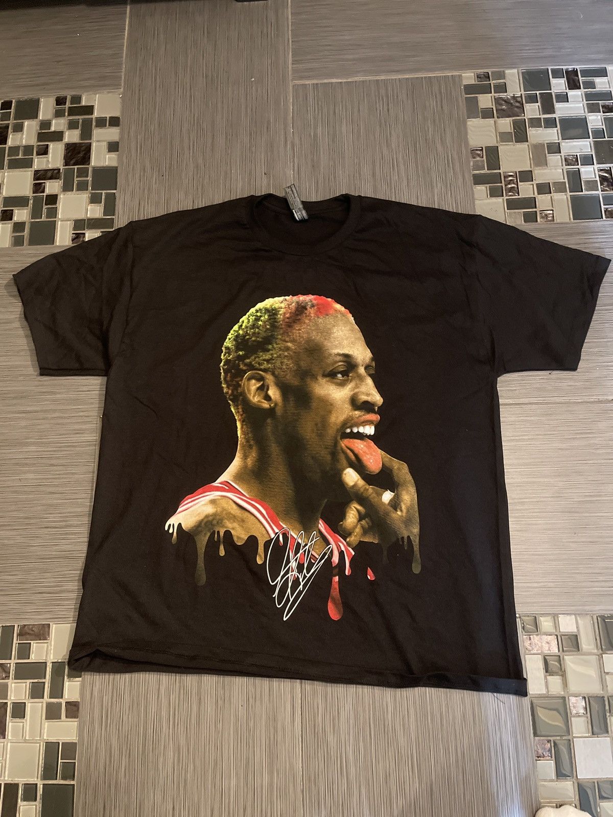 Vintage Dennis Rodman Tee Size US XL / EU 56 / 4 - 1 Preview