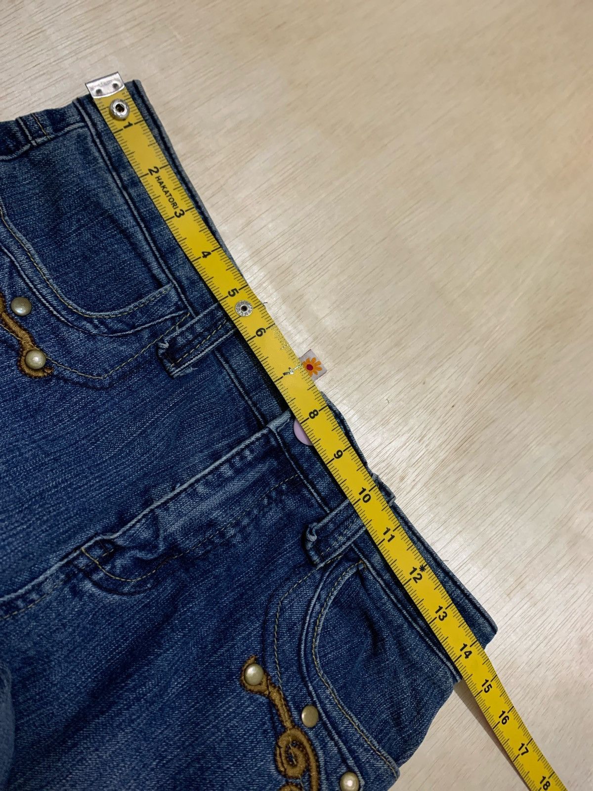 20471120 × Japanese Brand × Vintage Vintage Jinguozi Creation Jeans Bootcut Size 29" - 9 Thumbnail