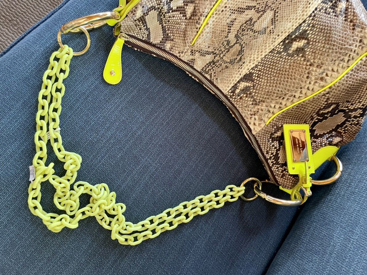 Other Rare Gianmarco Lorenzi genuine python shoulder bag Size ONE SIZE - 9 Thumbnail