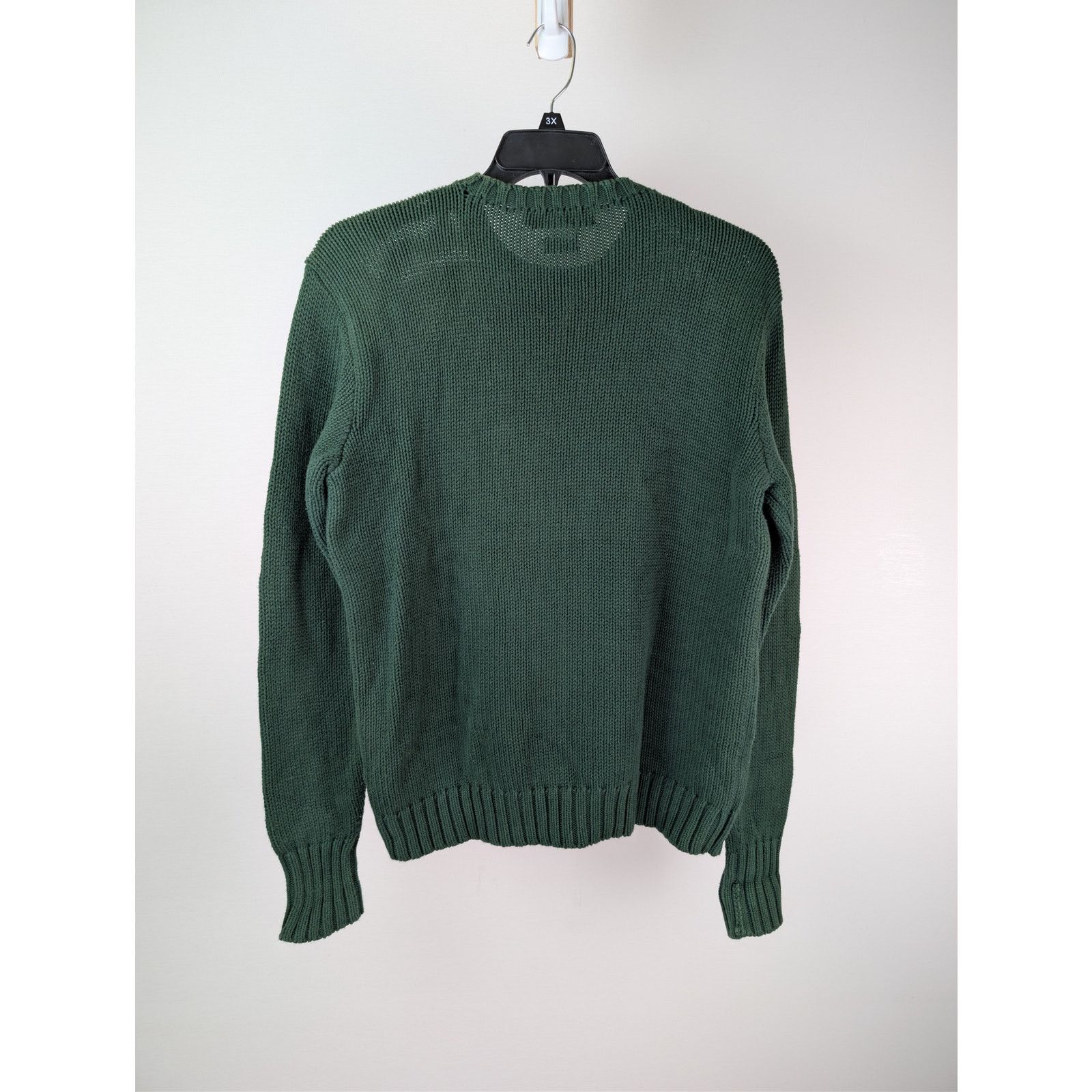 Ralph Lauren o1rshd1 CC20 flag intarsia knit sweater in Green Size US S / EU 44-46 / 1 - 15 Thumbnail