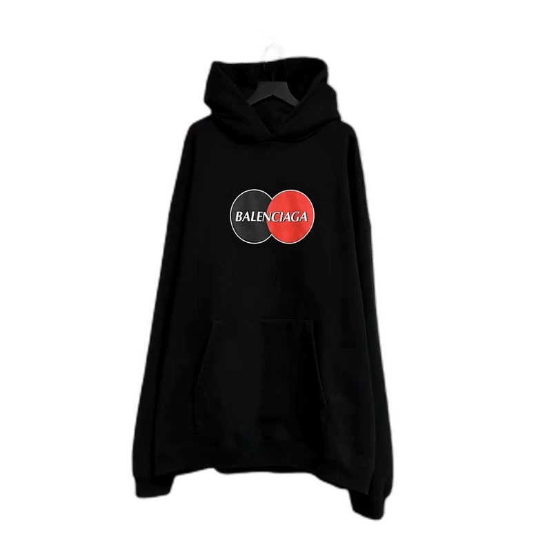 Balenciaga Balenciaga Black Hoodie with Logo Design-2505 Size US S / EU 44-46 / 1 - 1 Thumbnail