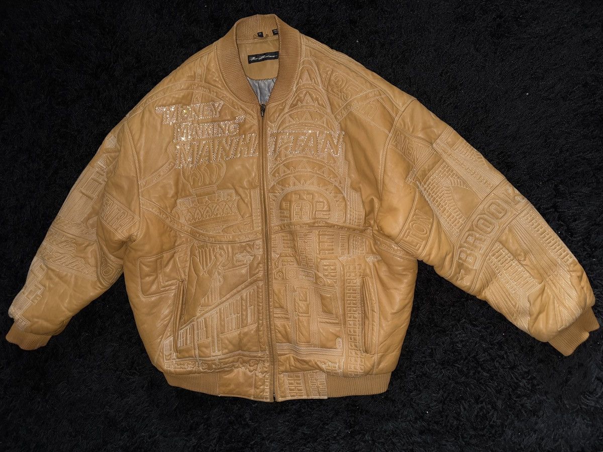 Pelle Pelle Pelle Pelle leather NYC boro swarovski carti one sz fits all Size US XXL / EU 58 / 5 - 1 Thumbnail