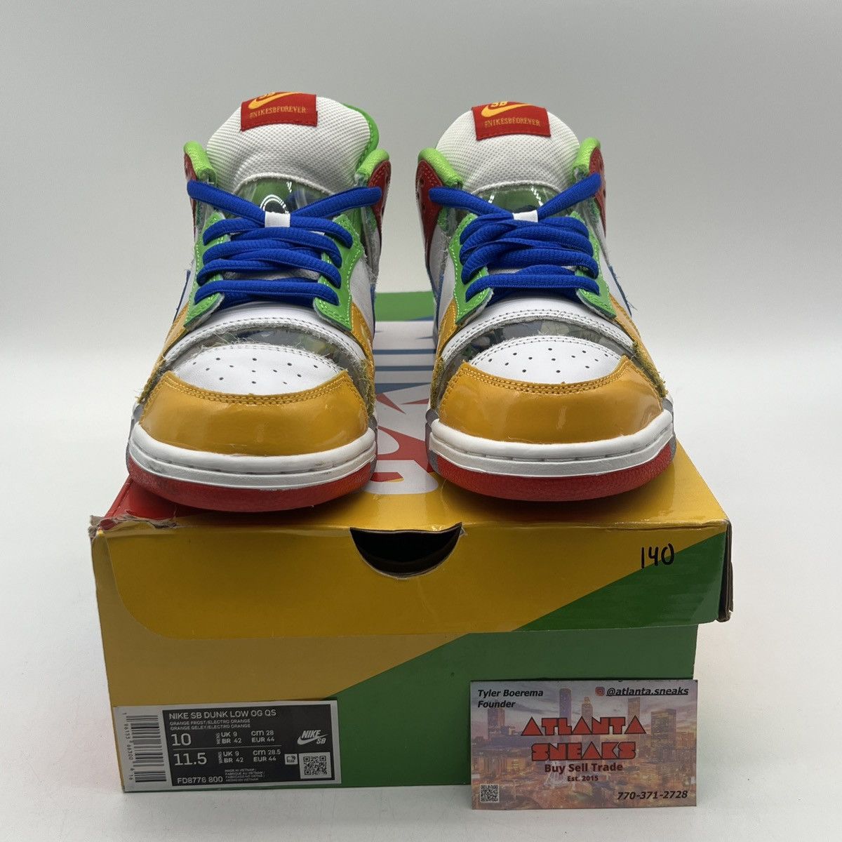 Nike Nike dunk low sb sandy bodecker Size US 9.5 / EU 42-43 - 2 Thumbnail