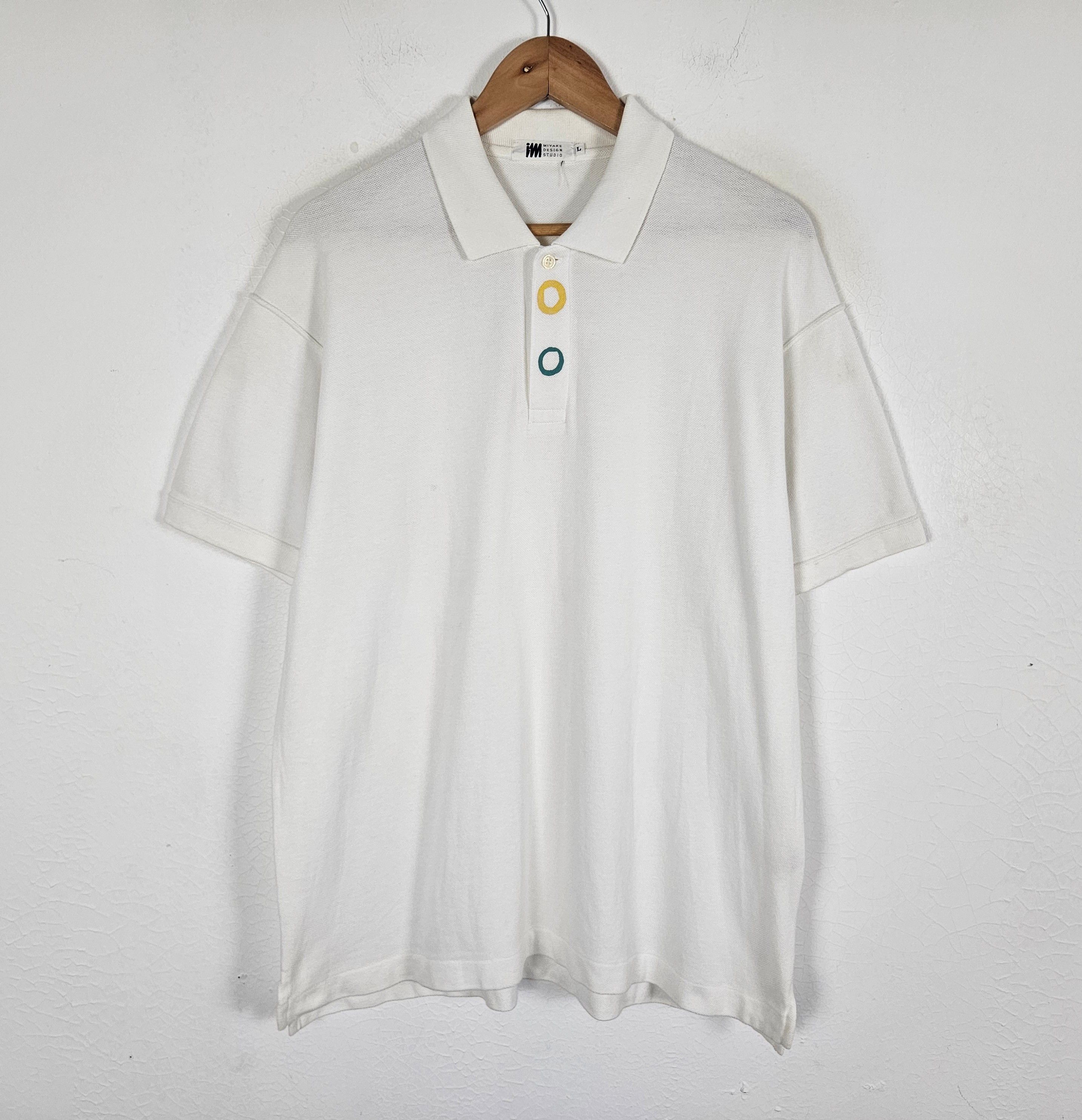 Issey Miyake Issey Miyake design studio polo shirt Size US L / EU 52-54 / 3 - 2 Thumbnail