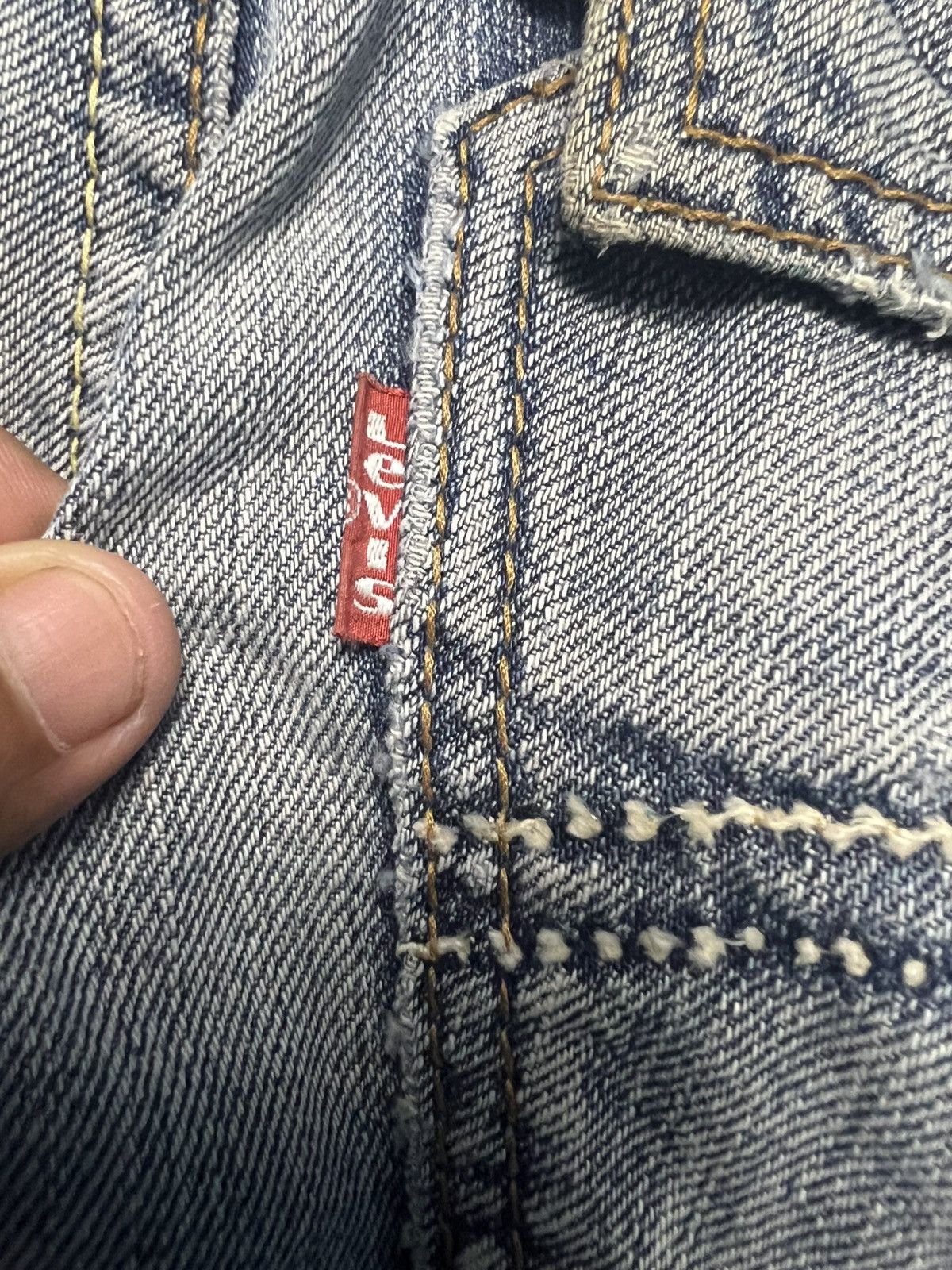 Levi's Levi’s 502 Custom Ripped Jeans (43) Size US 30 / EU 46 - 18 Thumbnail