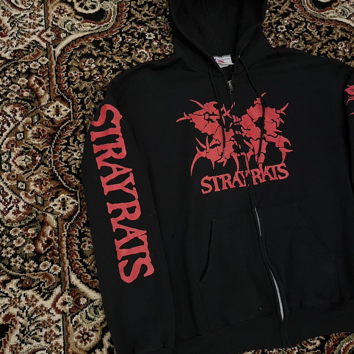 Stray Rats STRAY RATS CHAMPION ZIP UP HOOD R.O SEPULTURA Size US L / EU 52-54 / 3 - 3 Thumbnail