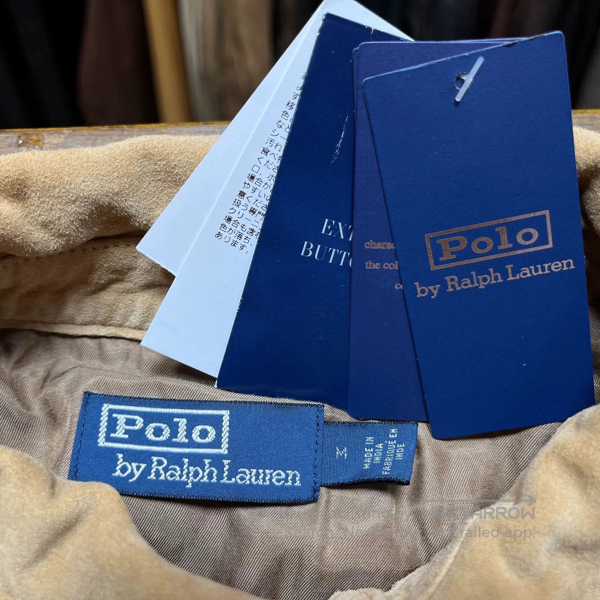 RRL Ralph Lauren Double RL Ralph Lauren Suede Shirt. Size US M / EU 48-50 / 2 - 3 Thumbnail