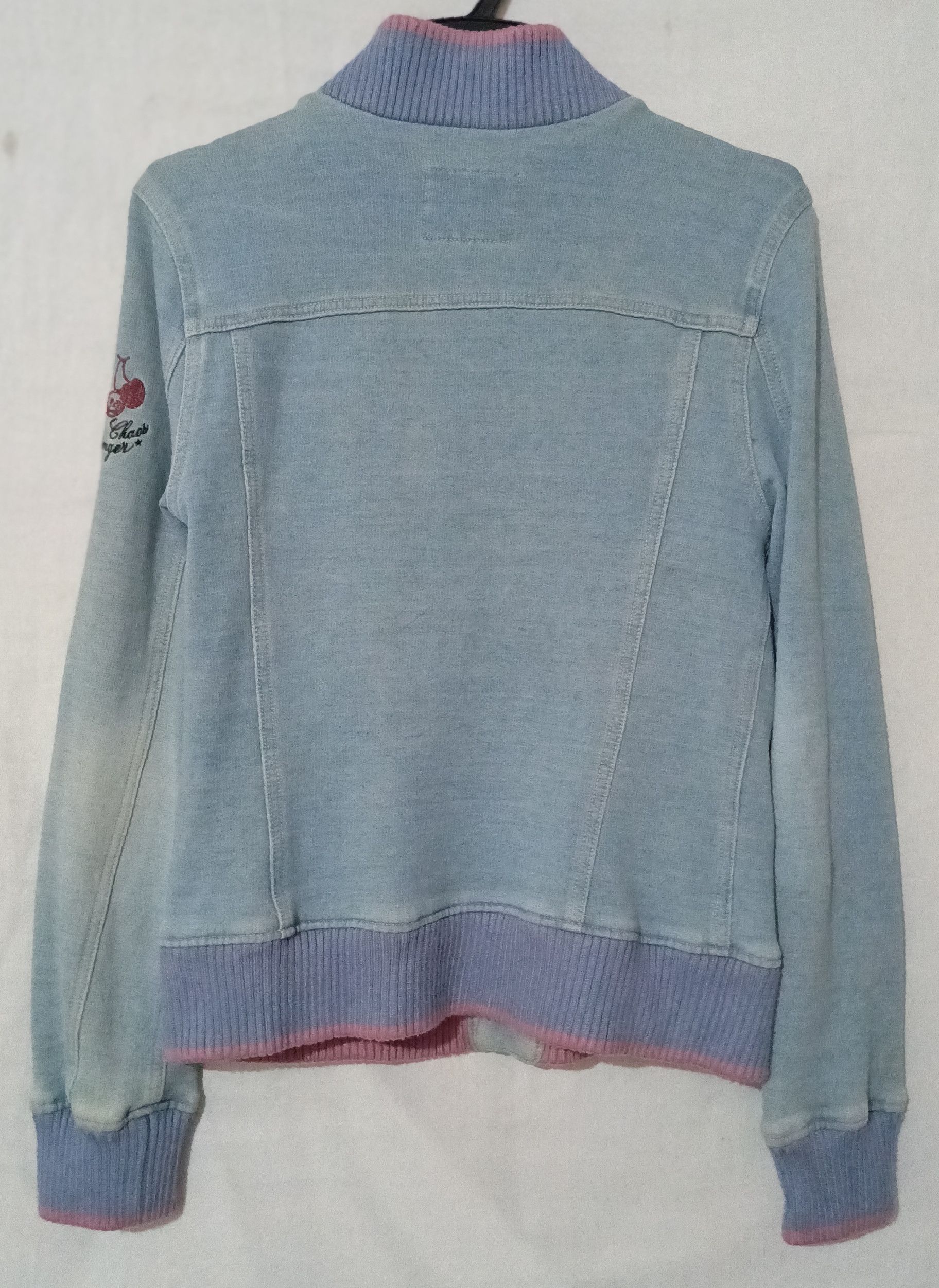 Hysteric Glamour Kinky Chaoy Rubber Denim Riders Jacket Size S / US 4 / IT 40 - 2 Thumbnail