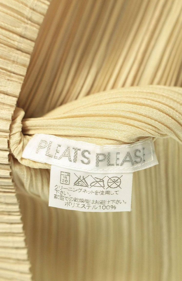 Issey Miyake Pleats Please Pleats Please Issey Miyake Beige Size 4 