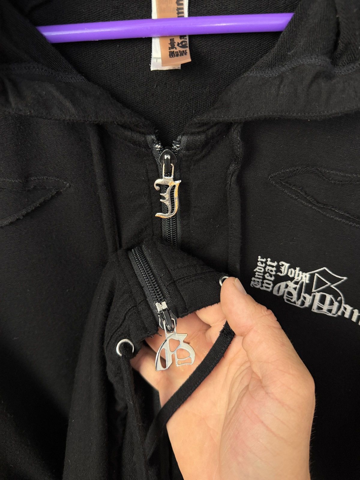 If Six Was Nine John Galliano Full Zip Hoodie IfSixWasNine LGB Gothic style Size US XS / EU 42 / 0 - 6 Thumbnail