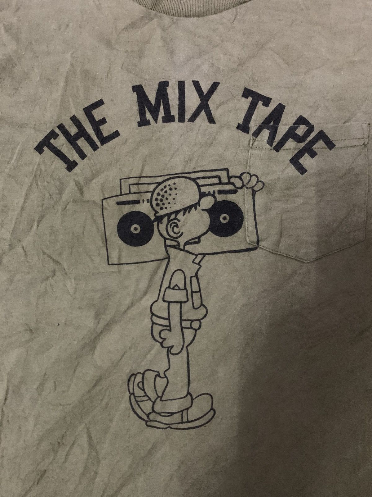 Anime Beetle Bailey The Mix Tape Single Pocket Tee Size US L / EU 52-54 / 3 - 3 Thumbnail