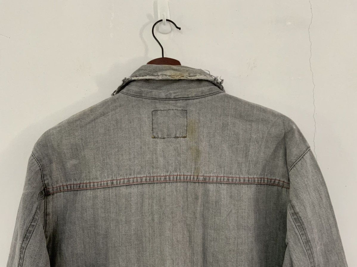 Japanese Brand Evenriver Fade Distressed Denim Coveralls Size US 40 / EU 56 - 8 Thumbnail