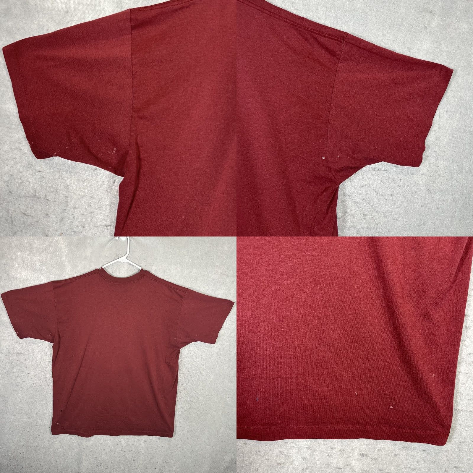 Vintage VINTAGE The Saturday Evening Post Magazine T Shirt Mens 2XL Maroon 80s Crew Neck Short Sleeve Graphic Print Regular Vintage 7/10 Size US XXL / EU 58 / 5 - 9 Thumbnail